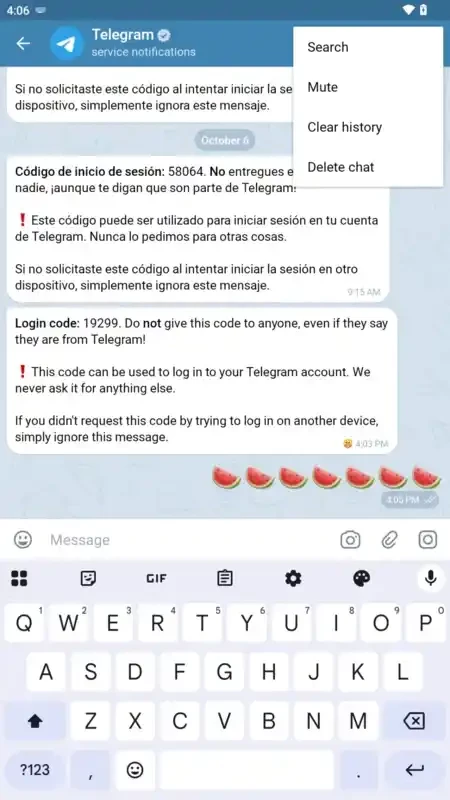 Telegram X — 截圖 4